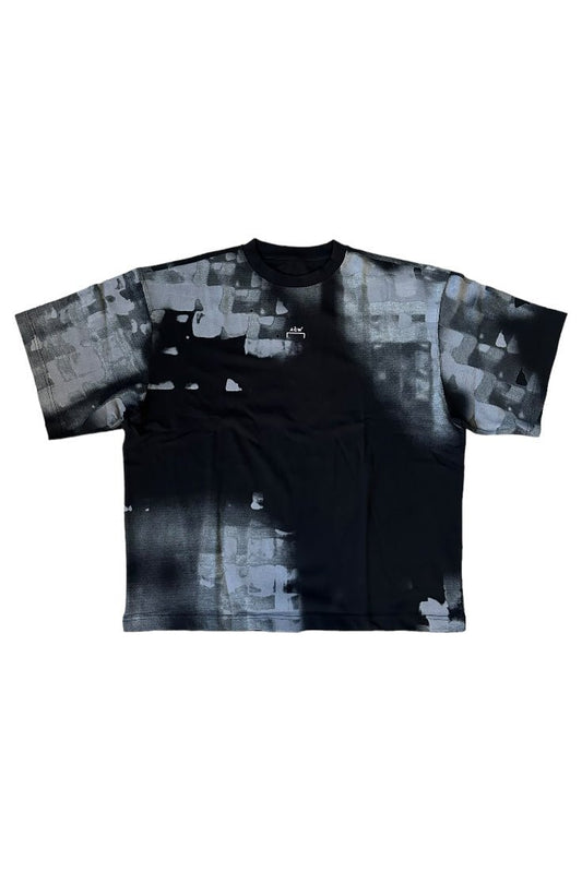 A Cold Wall Black Brush Stroke Tee - GROGROCERY