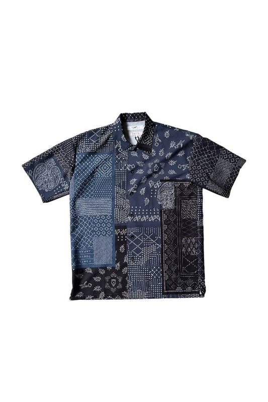 FDMTL Patterned Polyester Shirt - GROGROCERY