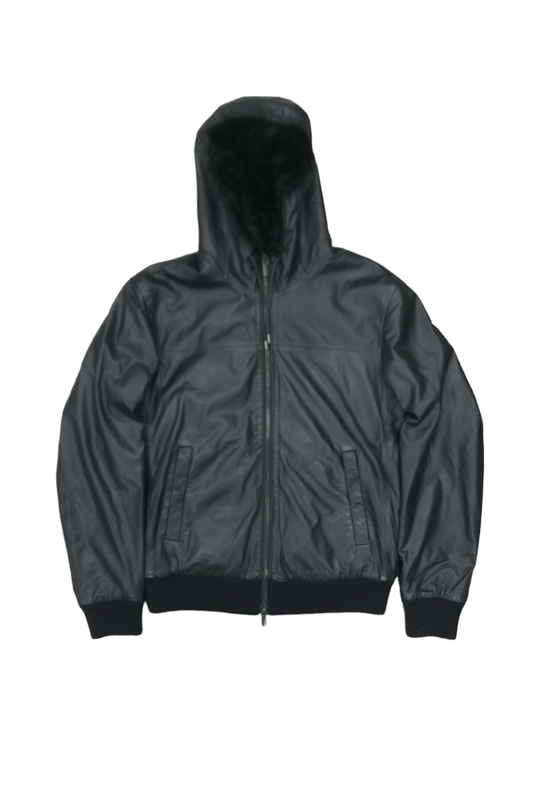 FENDI LAMB LEATHER JACKET - GROGROCERY