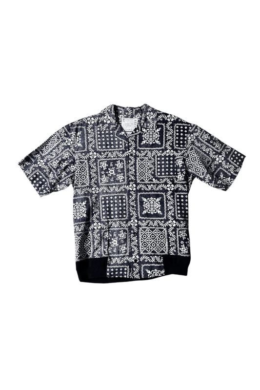 SACAI X REYN SPOONER Hawaii Ribknit Shirt - GROGROCERY