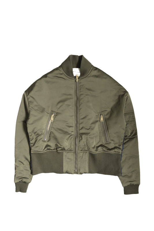 SPIRITUNUS ASYMMETRIC BOMBER JACKET - GROGROCERY