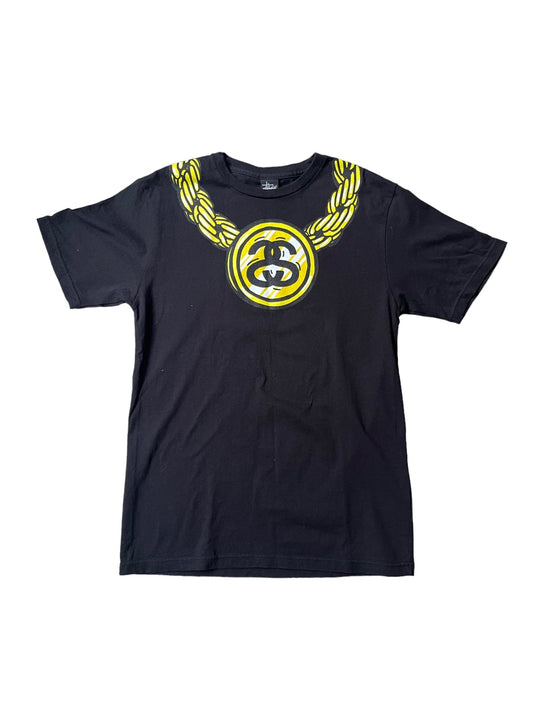 Stussy Chain Tee / Black - GROGROCERY