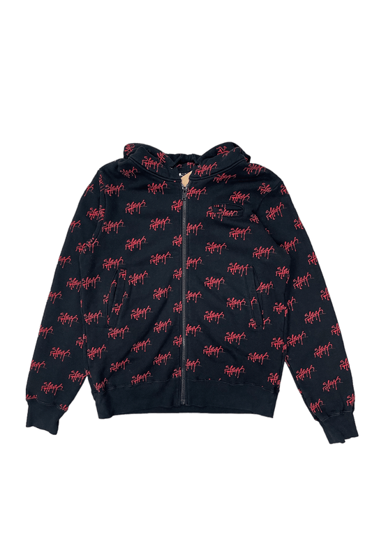 UNDERCOVER BLACK ZIP-UP JACKET - GROGROCERY