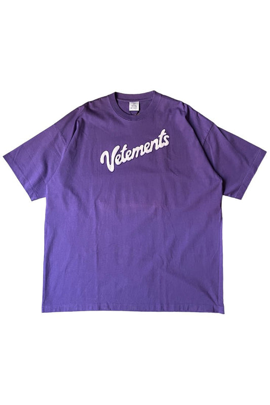 Vetements Purple Print Tee - GROGROCERY