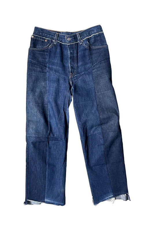 Vetements X Levi's Patchwork Jeans - GROGROCERY