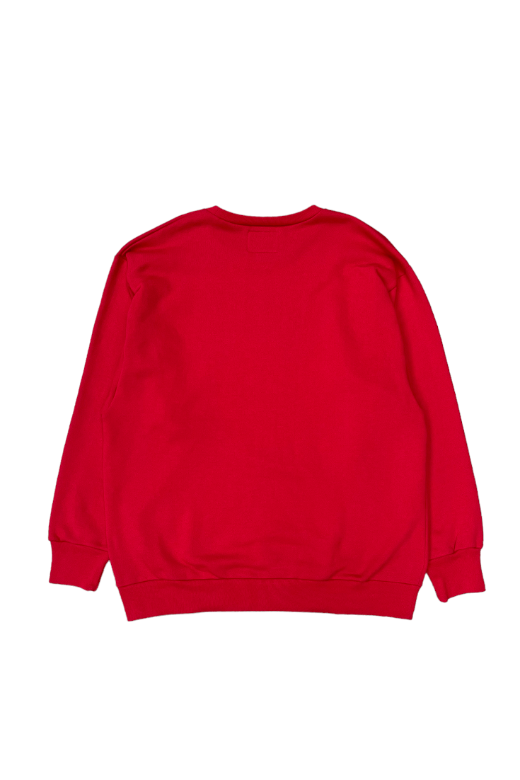 WTAPS RED PULLOVER SWEATER - GROGROCERY